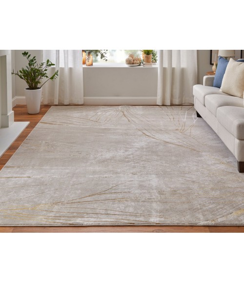 Feizy Waldor IVORY/BEIGE 73539NBF 1 ft. 8 in. X 2 ft. 10 in. Rectangle Rug