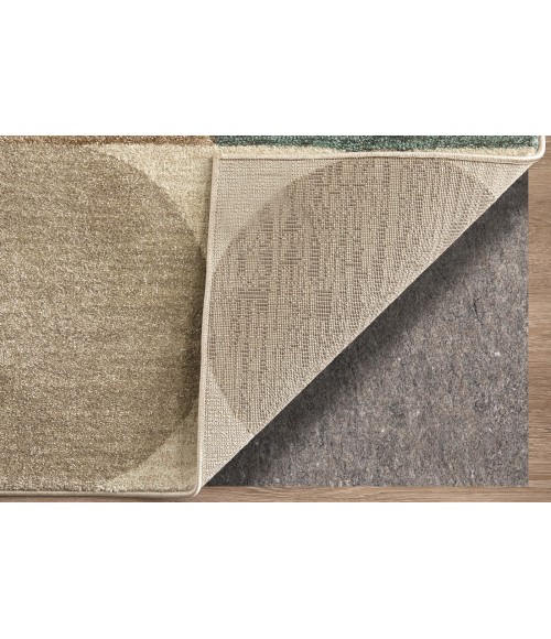 Feizy Eden Ivory/Brown/Blue EDN39QUF 9 ft. X 12 ft. Rect. Rug