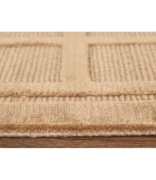 Feizy Channels BEIGE 2877278F 2 ft. X 3 ft. Rectangle Rug
