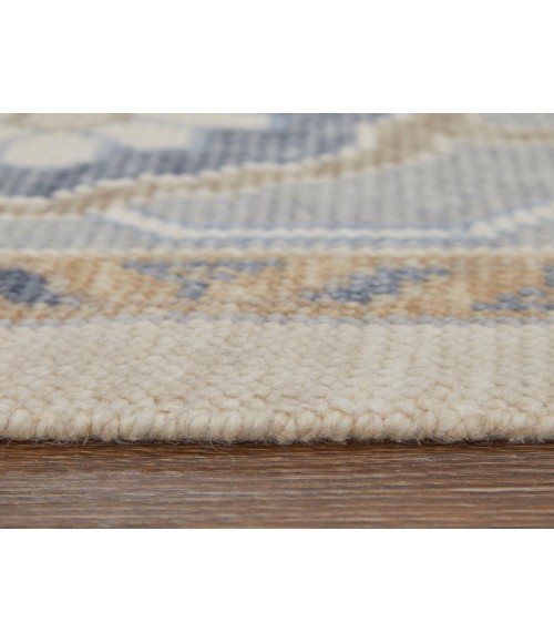 Feizy Karina BEIGE/BLUE Rug 90969G6F 8 ft. 6 in. X 11 ft. 6 in. Rectangle - Rugs Town Feizy Karina BEIGE/BLUE 90969G6F 8 ft. 6 in. X 11 ft. 6 in. Rectangle Rug
