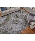 Feizy Cadiz GREEN/IVORY 86639N5F 13 ft. X 20 ft. Rectangle Rug