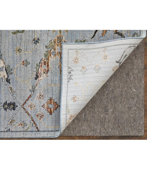 Feizy Melrose BLUE/MULTI Rug MEL39P4F 2 ft. 6 in. X 7 ft. 3 in. Rectangle - Rugs Town Feizy Melrose BLUE/MULTI MEL39P4F 2 ft. 6 in. X 7 ft. 3 in. Rectangle Rug
