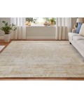 Feizy Eastfield GOLD/IVORY EAS69FPF 4 ft. X 6 ft. Rectangle Rug