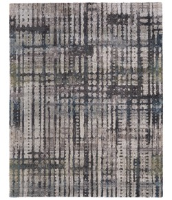 Feizy Skyview Gray/Black/Ivory SKV39QBF 9 ft. X 12 ft. Rect. Rug
