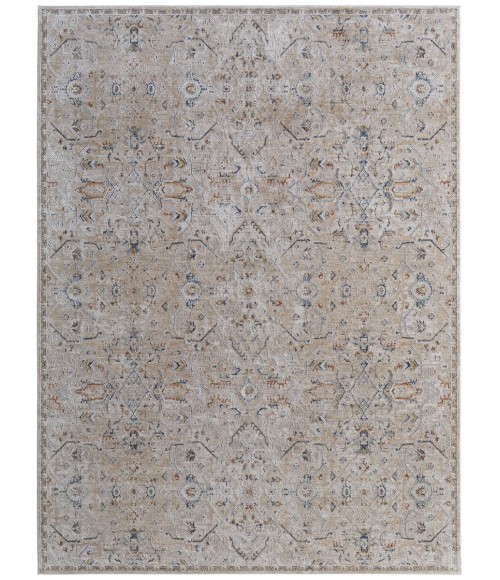 Feizy Pasha BEIGE/BLUE PAS39M6F 7 ft. 10 in. X 10 ft. 3 in. Rectangle Rug