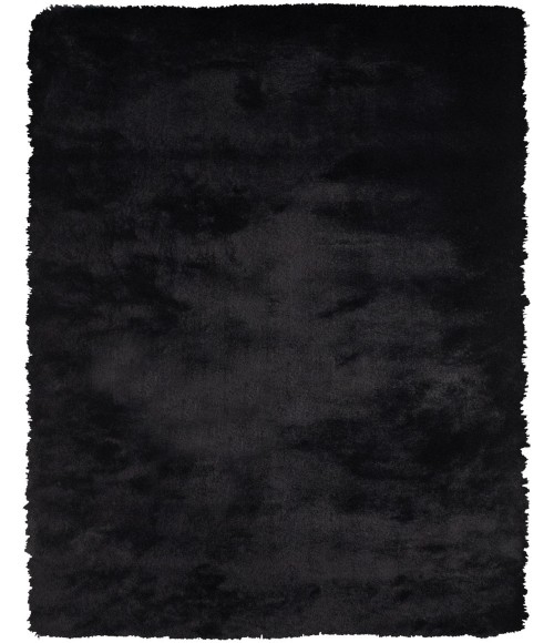 Feizy INDOCHINE 4550F IN BLACK 10' X 10' Round Area Rug