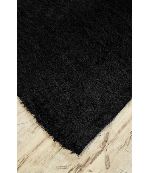 Feizy INDOCHINE 4550F IN BLACK 10' X 10' Round Area Rug