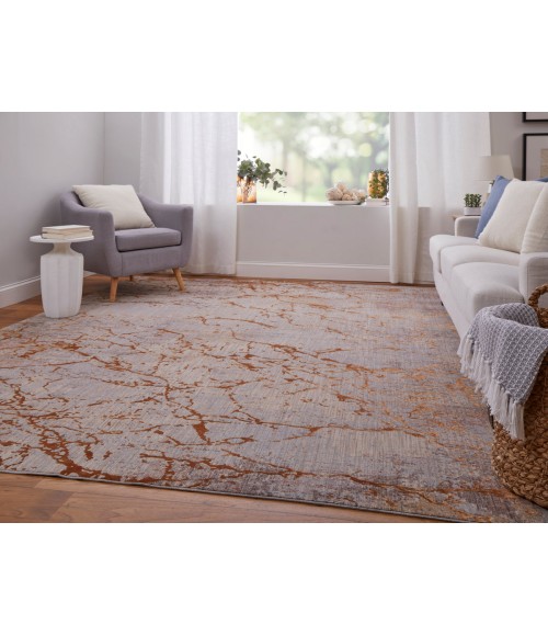 Feizy Pryor COPPER/MULTI PRY39NEF 2 ft. X 3 ft. Rectangle Rug