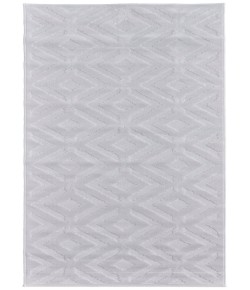 Feizy Saphir Mira WHITE/WHITE 6803490F 2 ft. 6 in. X 8 ft. Rectangle Rug