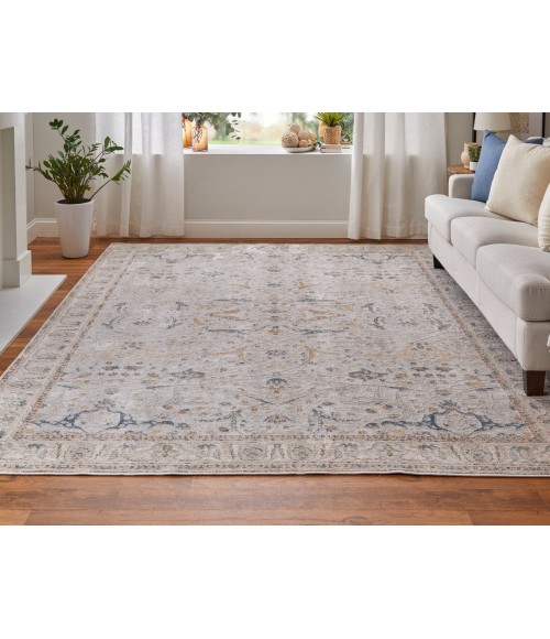Feizy Pasha IVORY/MULTI PAS39M4F 9 ft. 0 in. X 12 ft. 8 in. Rectangle Rug