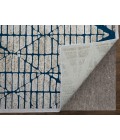 Feizy Saphir Mira TEAL/WHITE Rug 6803504F 7 ft. 6 in. X 7 ft. 6 in. Round - Rugs Town Feizy Saphir Mira TEAL/WHITE 6803504F 7 ft. 6 in. X 7 ft. 6 in. Round Rug