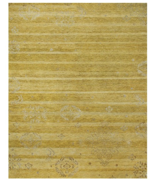 Feizy QUING 6064F IN YELLOW 4' x 6' Area Rug