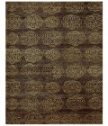 QUING Rug Feizy QUING 6065F IN BROWN 4' x 6' Area Rug