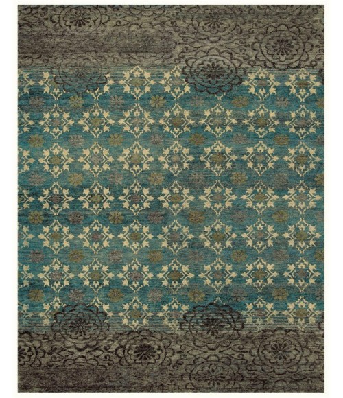QUING Rug Feizy QUING 6066F IN SILVER SAGE 2' x 3' Sample Area Rug
