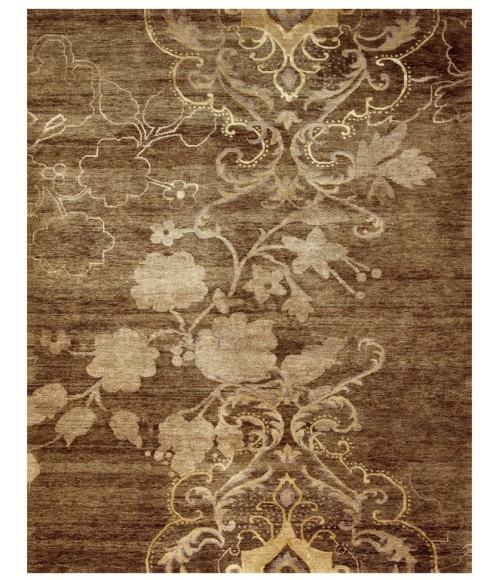 QUING Rug Feizy QUING 6067F IN BROWN 4' x 6' Area Rug