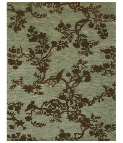 Feizy BODHI 6033F IN CELADON 7' 9" x 9' 9" Area Rug
