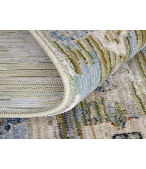 Feizy Melrose GREEN/IVORY Rug MEL39P3F 2 ft. X 3 ft. Rectangle - Rugs Town Feizy Melrose GREEN/IVORY MEL39P3F 2 ft. X 3 ft. Rectangle Rug