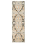 SAPHIR Rug Feizy SAPHIR 3783F IN IVORY/SILVER 2' 6" x 8' Runner Area Rug