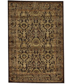 Feizy Saphir 3794F DARK CHOCOLATE Area Rug 7 ft. 6 X 10 ft. 6 Rectangle