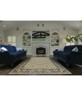 Feizy GOSHEN 0640F IN SMOKE/GRAY 2' x 3' Sample Area Rug