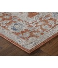 Feizy Pasha TERRACOTTA/IVORY PAS39M7F 2 ft. X 3 ft. Rectangle Rug