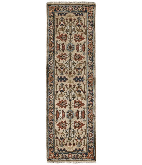 Feizy USTAD 6109F IN CAMEL/BLACK 5' 6" x 8' 6" Area Rug