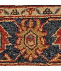 USTAD Rug Feizy USTAD 6110F IN RED/BLACK 2' x 3' Sample Area Rug
