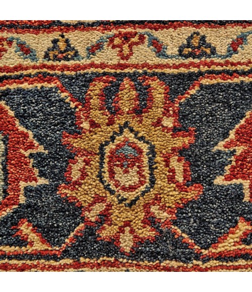 USTAD Rug Feizy USTAD 6110F IN RED/BLACK 2' x 3' Sample Area Rug