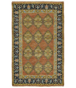 Feizy Ustad 6111F RUST/CHARCOAL Area Rug 7 ft. 9 X 9 ft. 9 Rectangle