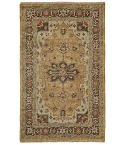 Feizy Ustad 6112F GOLD/BROWN Area Rug 2 ft. X 3 ft.