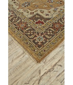 Feizy Ustad 6112F GOLD/BROWN Area Rug 2 ft. X 3 ft.