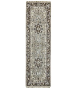 Feizy Ustad 6112F IVORY/WALNUT Area Rug 5 ft. 6 X 8 ft. 6 Rectangle