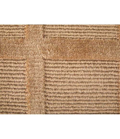 Feizy Channels BEIGE 2877278F 2 ft. X 3 ft. Rectangle Rug