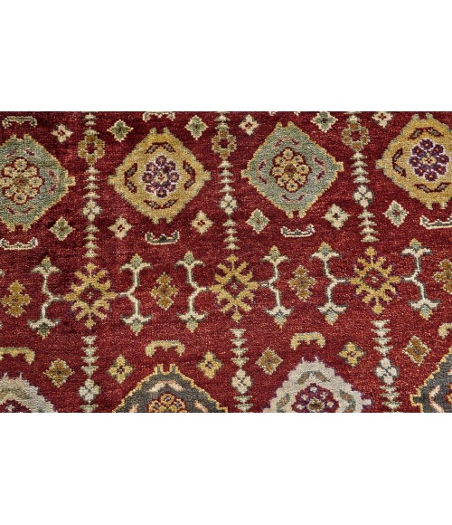 Feizy ASHI 6129F IN RED 2' x 3' Sample Area Rug