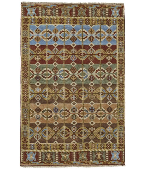 Feizy ASHI 6130F IN MULTI 2' x 3' Sample Area Rug