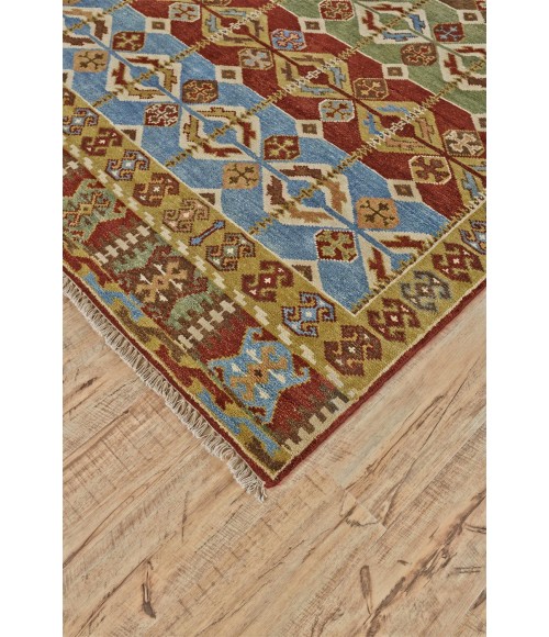 Feizy ASHI 6130F IN MULTI 2' x 3' Sample Area Rug