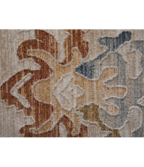 Feizy Pasha IVORY/MULTI Rug PAS39M8F 5 ft. X 7 ft. 6 in. Rectangle - Rugs Town Feizy Pasha IVORY/MULTI PAS39M8F 5 ft. X 7 ft. 6 in. Rectangle Rug