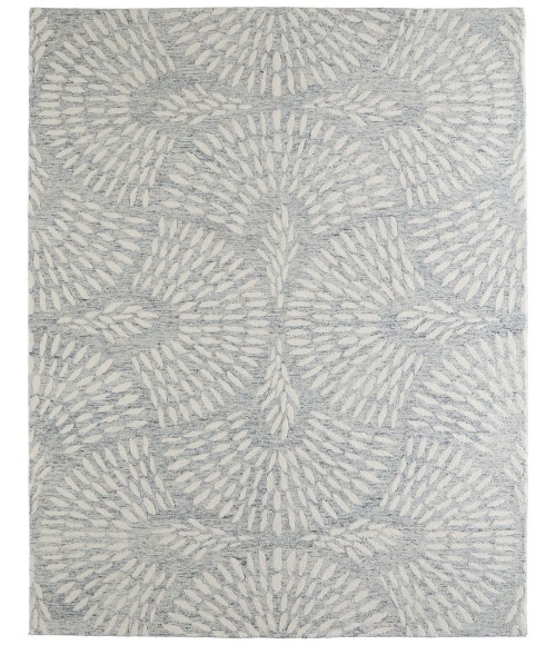 Feizy Wallace Gray/Ivory WAL8A38F 2 ft. X 3 ft. Rect. Rug