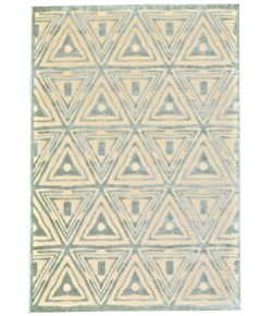 Feizy Saphir Mah 3252F CREAM/SPA BLUE Area Rug 2 ft. 6 X 8 ft. Rectangle