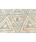 Feizy SAPHIR MAH 3252F IN CREAM/SPA BLUE 2' 6" x 8' Runner Area Rug