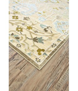 Feizy Saphir Mah 3464F CREAM/SPA BLUE Area Rug 2 ft. 6 X 8 ft. Rectangle