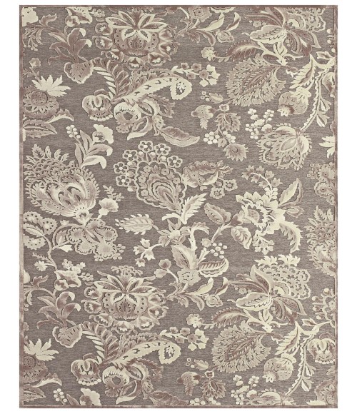 SAPHIR ZAM Rug Feizy SAPHIR ZAM 3112F IN PEWTER/GRAY 7' 6" X 10' 6" Area Rug