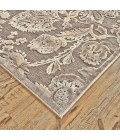 SAPHIR ZAM Rug Feizy SAPHIR ZAM 3112F IN PEWTER/GRAY 7' 6" X 10' 6" Area Rug