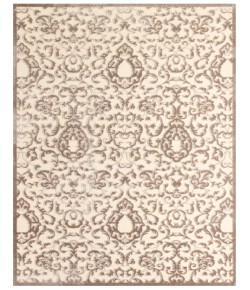 Feizy Saphir Zam 3115F CREAM/GRAY Area Rug 7 ft. 6 X 10 ft. 6 Rectangle