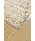 Feizy SAPHIR ZAM 3115F IN CREAM/GRAY 2' 6" x 8' Runner Area Rug