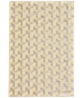 Feizy SAPHIR ZAM 3253F IN CREAM/SILVER 5' 3" X 7' 6" Area Rug