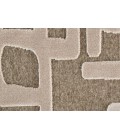 Feizy SAPHIR ZAM 3986F IN IVORY/BEIGE 1' 9" X 2' 10" Sample Area Rug