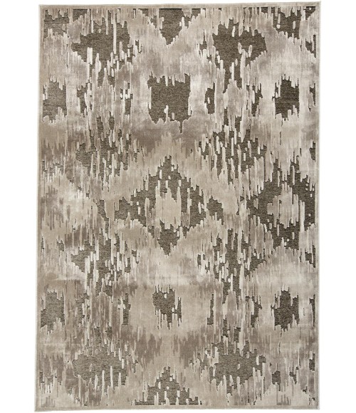 SAPHIR ZAM Rug Feizy SAPHIR ZAM 3987F IN PEWTER/GRAY 5' 3" X 7' 6" Area Rug