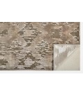 Feizy SAPHIR ZAM 3987F IN PEWTER/GRAY 1' 9" X 2' 10" Sample Area Rug