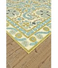 SAPHIR CABO Rug Feizy SAPHIR CABO 3186F IN CREAM/AQUA 5' 3" X 7' 6" Area Rug